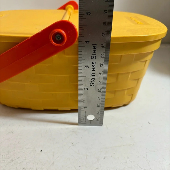 Vintage Fisher-Price  fun with food picnic toy basket 1988‎ - Picture 13 of 14